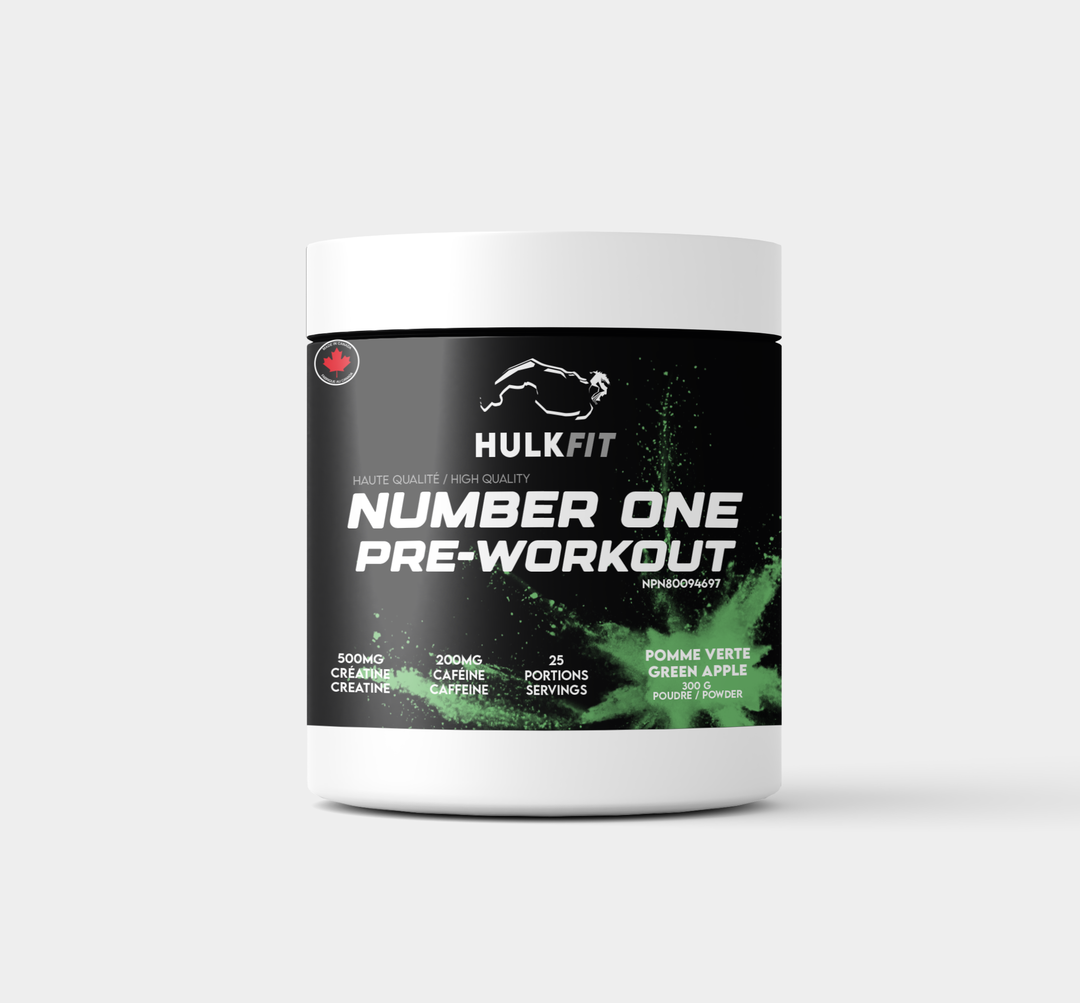 NUMBER ONE PRE WORKOUT Green Apple 300G